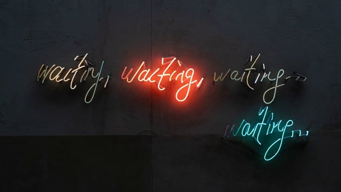 Warten können